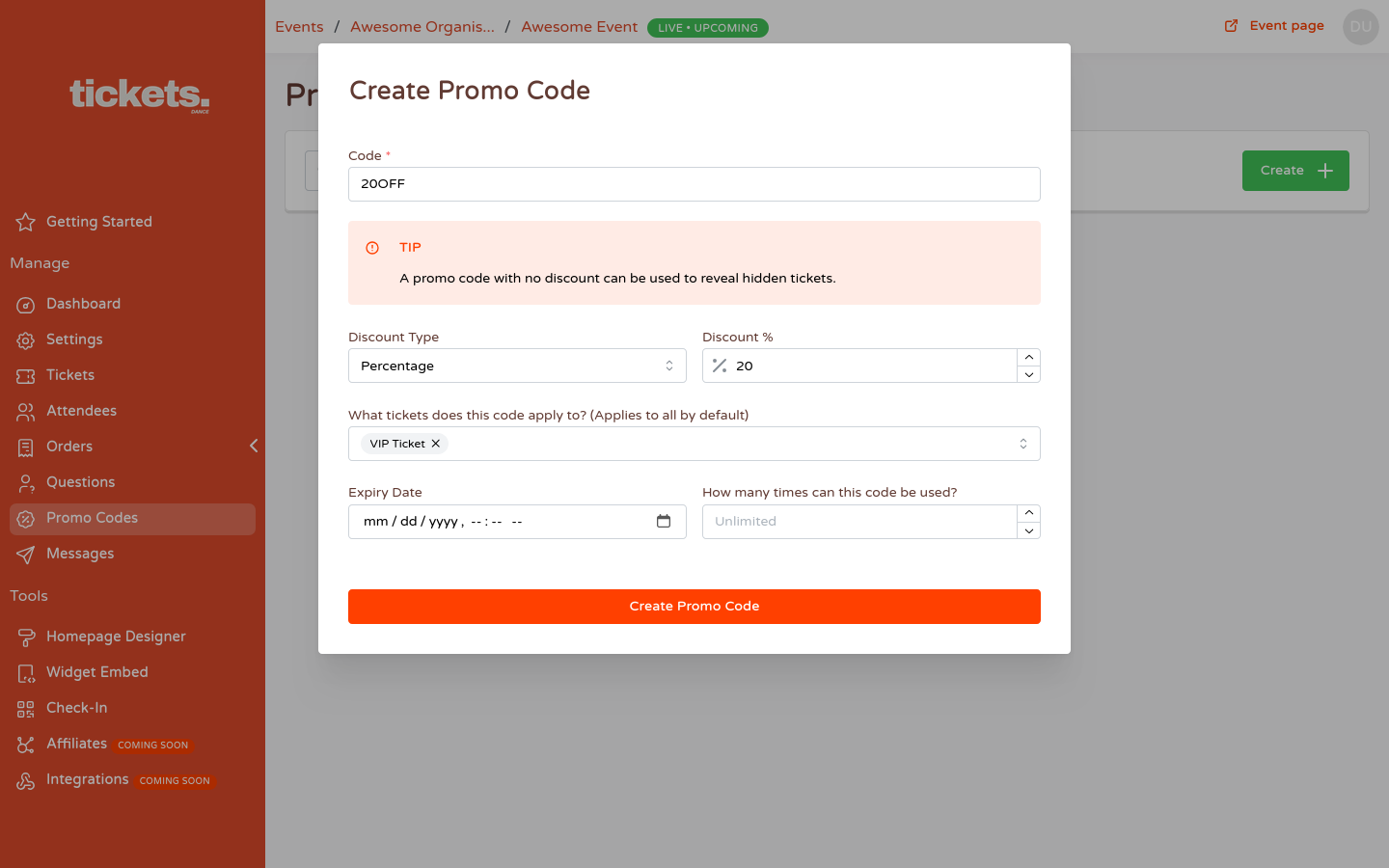 Versatile Promo Codes